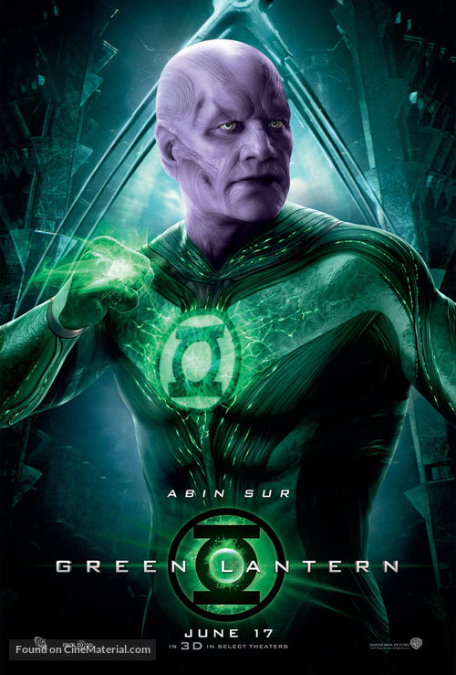 Green Lantern - British Movie Poster
