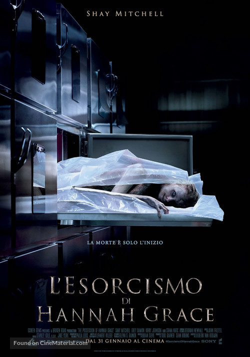 The Possession of Hannah Grace - Italian Movie Poster