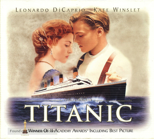 Titanic - DVD movie cover