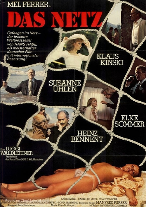 Das Netz - German Movie Poster