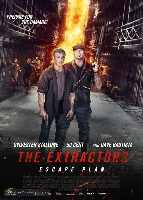 Escape Plan: The Extractors - Lebanese Movie Poster