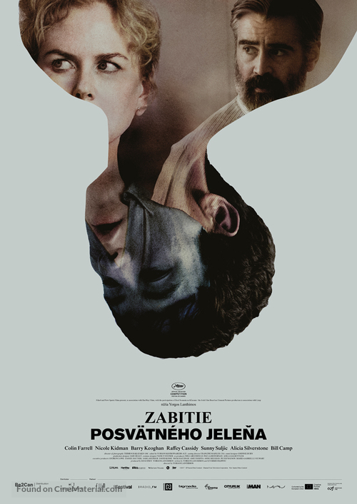 The Killing of a Sacred Deer - Slovak Movie Poster