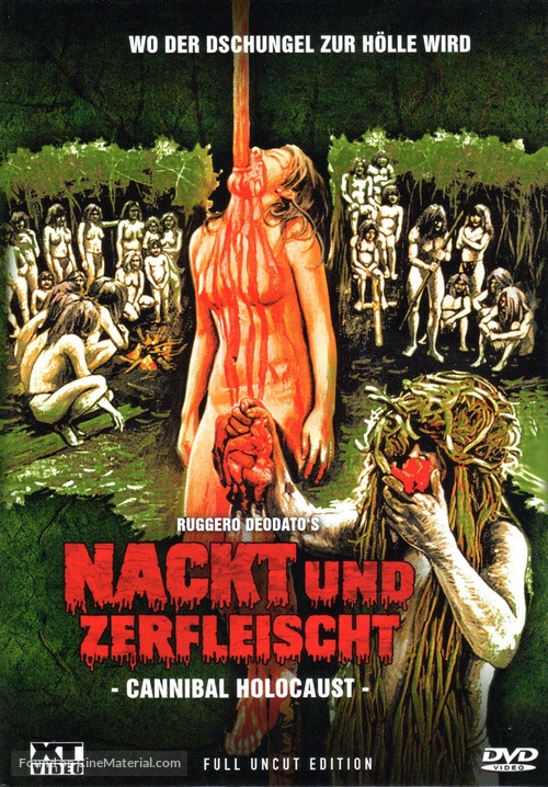 Cannibal Holocaust - Austrian DVD movie cover
