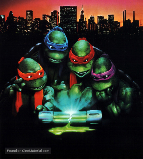 Teenage Mutant Ninja Turtles II: The Secret of the Ooze - Key art