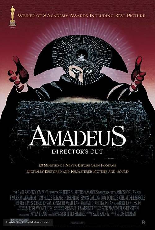 Amadeus - Movie Poster