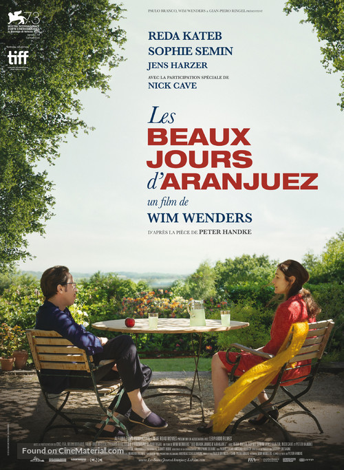 Les beaux jours d&#039;Aranjuez - French Movie Poster