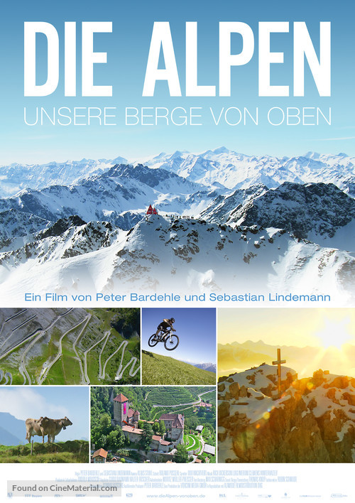 Die Alpen - Unsere Berge von oben - German Movie Poster