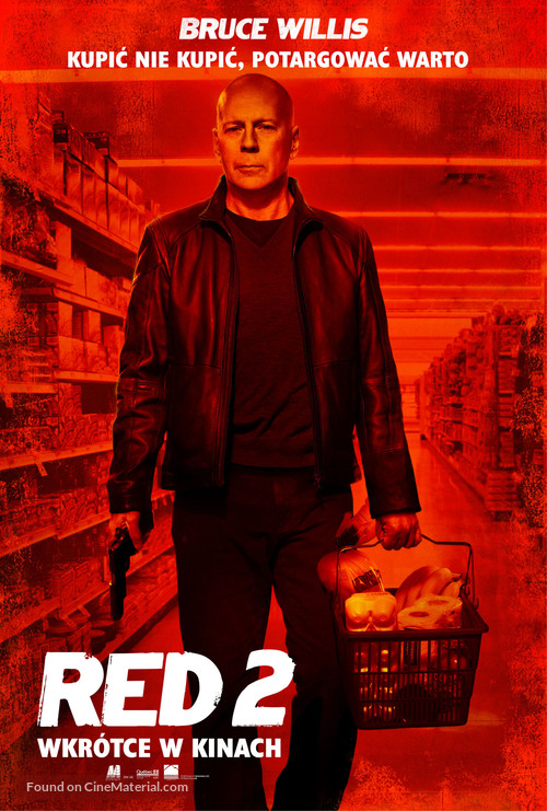 RED 2 - Polish Movie Poster