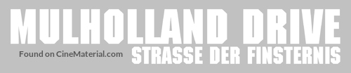 Mulholland Dr. - German Logo