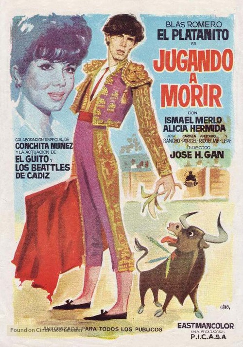 Jugando a morir - Spanish Movie Poster