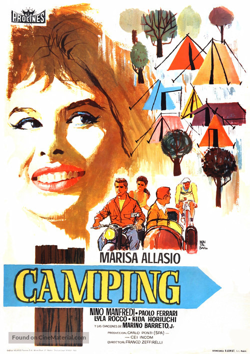 Camping - Spanish Movie Poster
