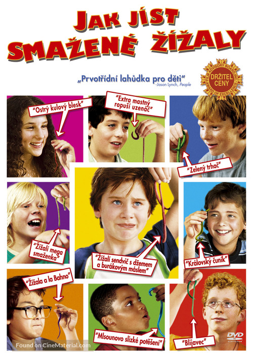 How to Eat Fried Worms - Czech DVD movie cover