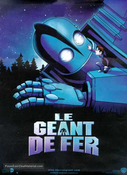 The Iron Giant - French Movie Poster