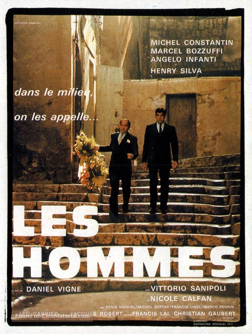 Les hommes - French Movie Poster