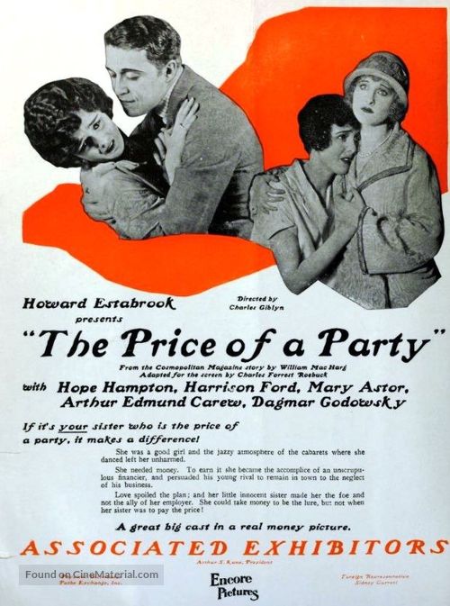 The Price of a Party - Movie Poster
