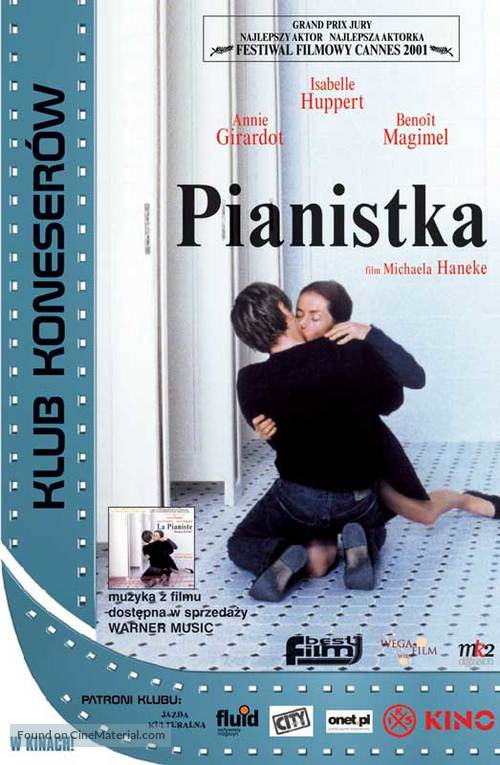 La pianiste - Polish Movie Poster