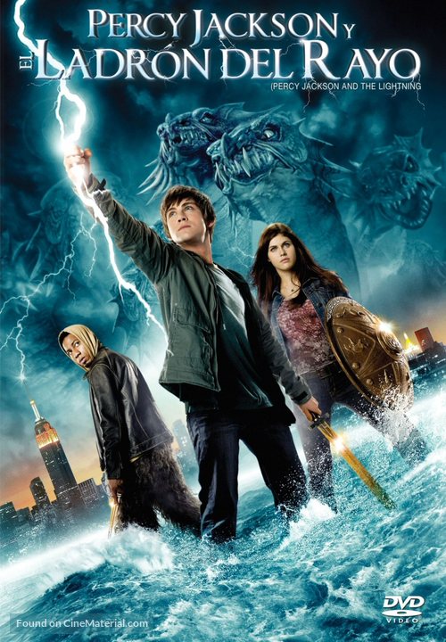 Percy Jackson &amp; the Olympians: The Lightning Thief - Argentinian Movie Cover