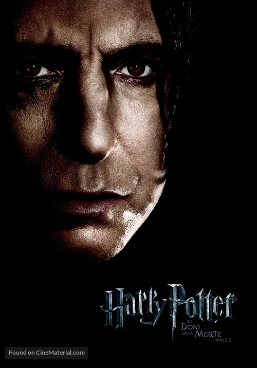 Harry Potter and the Deathly Hallows - Part 1 - Italian Movie Poster