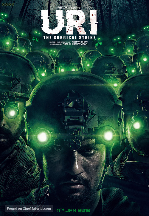 Uri: The Surgical Strike - Indian Movie Poster