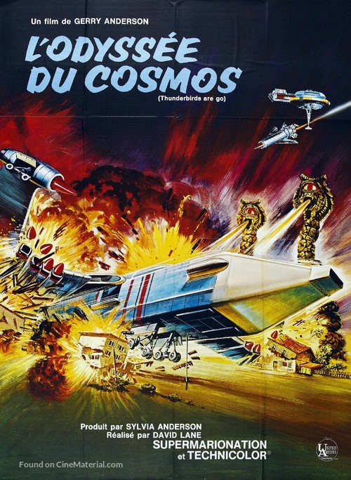 Thunderbirds Are GO - French Movie Poster