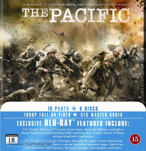 &quot;The Pacific&quot; - Danish Blu-Ray movie cover
