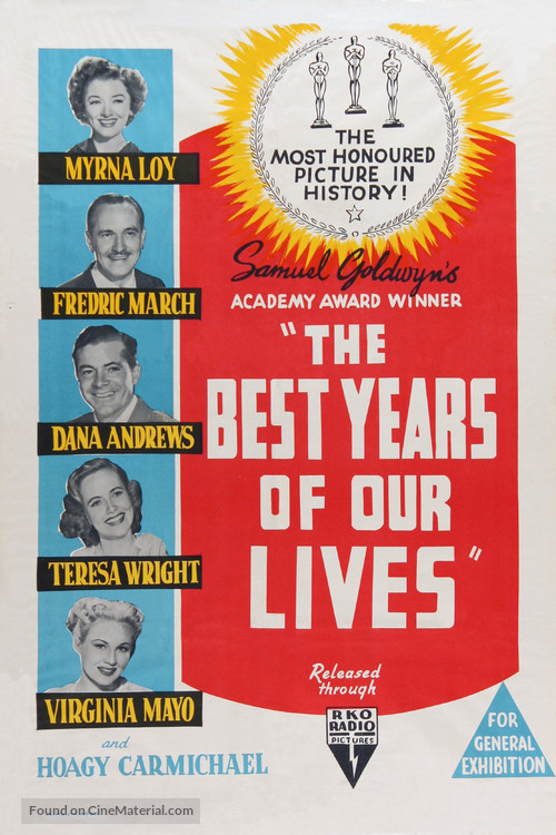 The Best Years of Our Lives - Australian Movie Poster