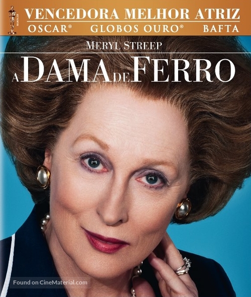 The Iron Lady - Portuguese Blu-Ray movie cover