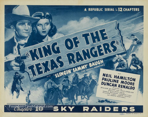 King of the Texas Rangers - Movie Poster