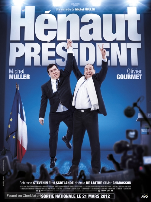 H&eacute;naut pr&eacute;sident - French Movie Poster