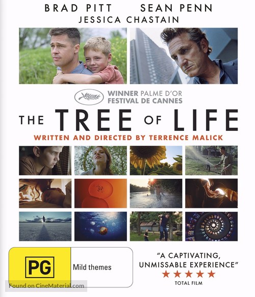 The Tree of Life - Australian Blu-Ray movie cover