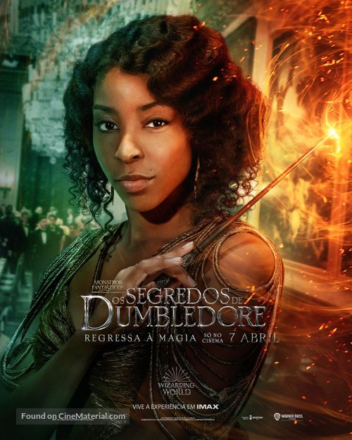 Fantastic Beasts: The Secrets of Dumbledore - Portuguese Movie Poster