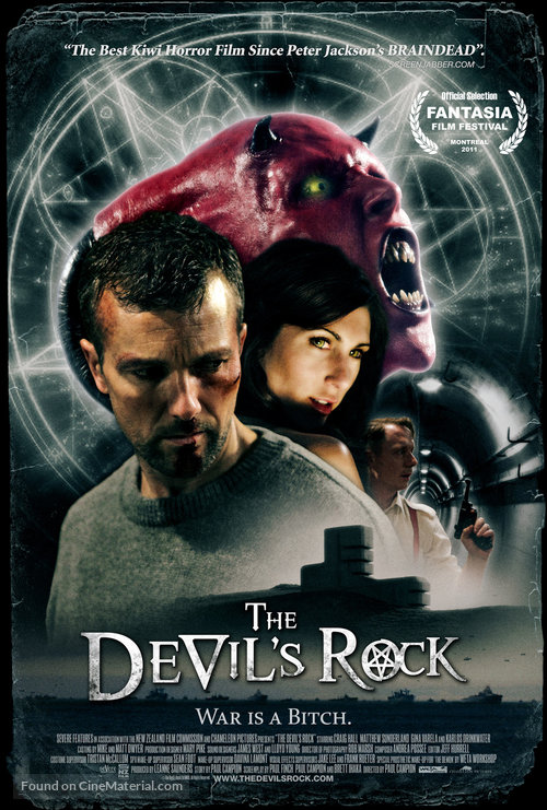 The Devil&#039;s Rock - New Zealand Movie Poster