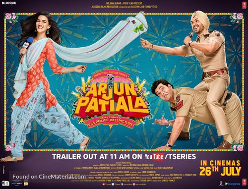 Arjun Patiala - Indian Movie Poster