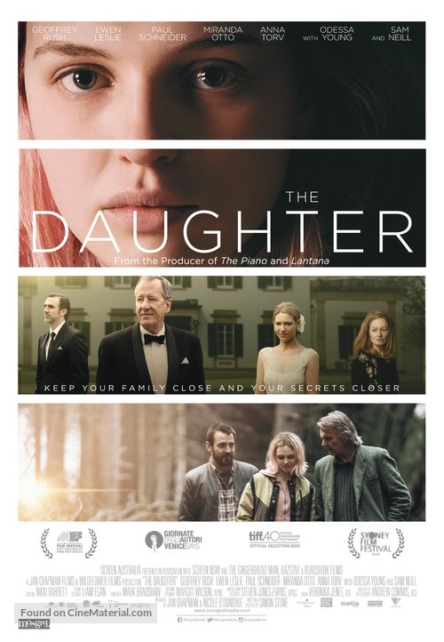 The Daughter - Canadian Movie Poster