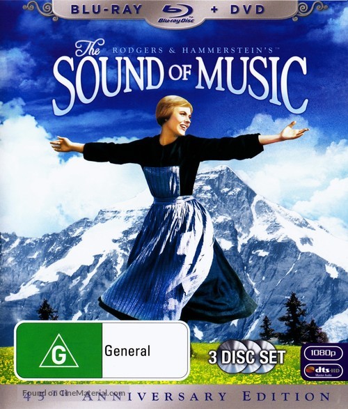 The Sound of Music - Australian Blu-Ray movie cover