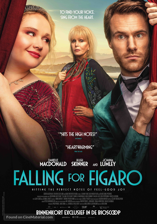 Falling for Figaro - Dutch Movie Poster