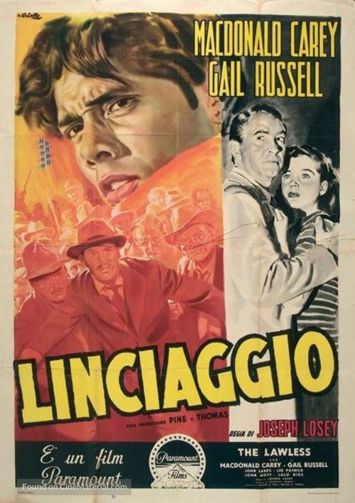 The Lawless - Italian Movie Poster