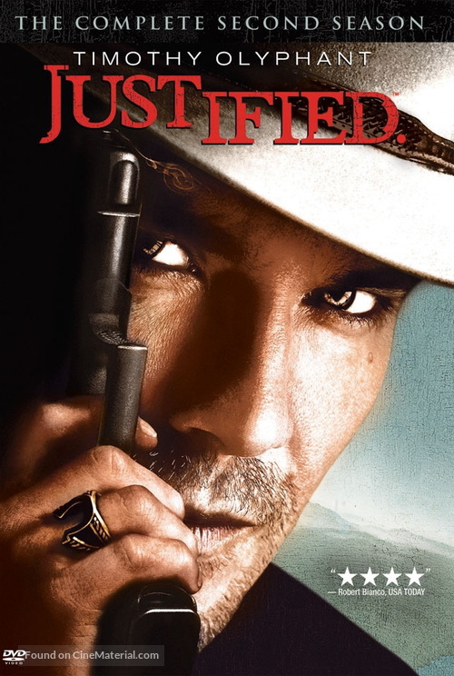 &quot;Justified&quot; - DVD movie cover