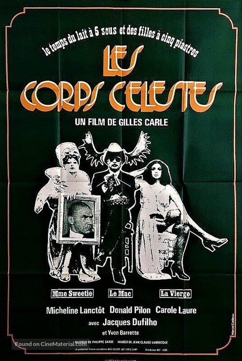 Les corps c&eacute;lestes - French Movie Poster