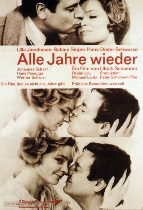 Alle Jahre wieder - German Movie Poster