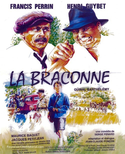 La braconne - French Movie Poster