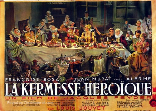 La kermesse h&eacute;ro&iuml;que - French Movie Poster