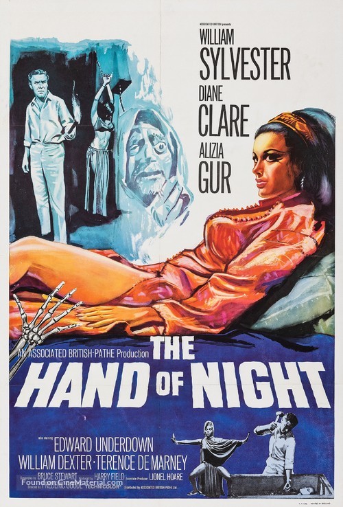 The Hand of Night - British Movie Poster