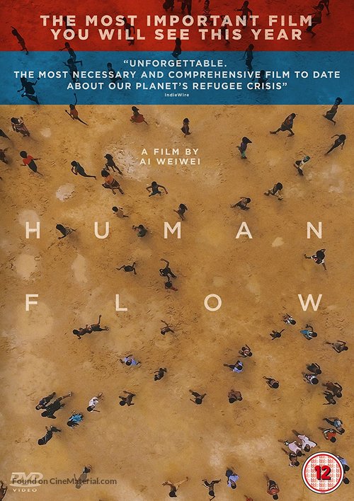 Human Flow - British DVD movie cover