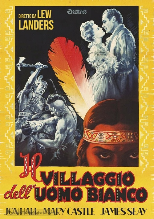 When the Redskins Rode - Italian DVD movie cover