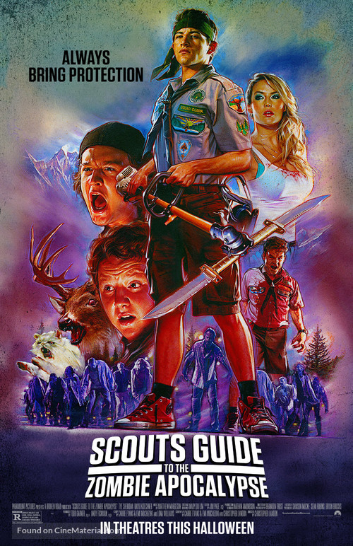 Scouts Guide to the Zombie Apocalypse - Movie Poster