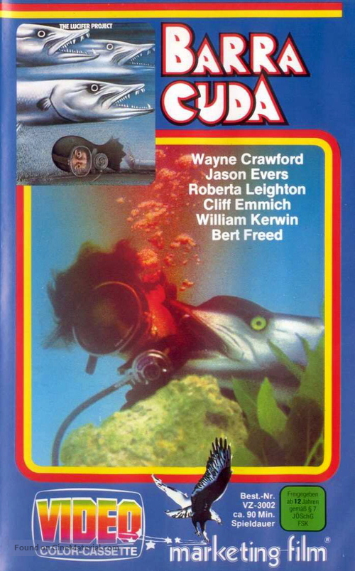 Barracuda - German VHS movie cover