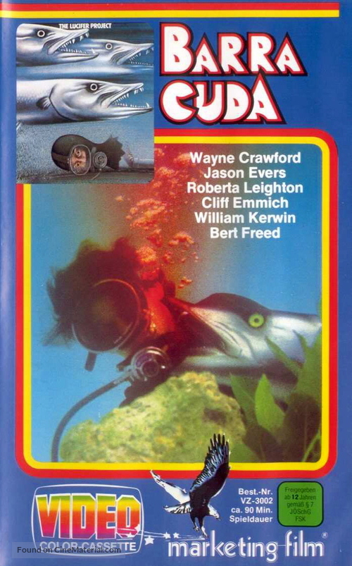 Barracuda - German VHS movie cover