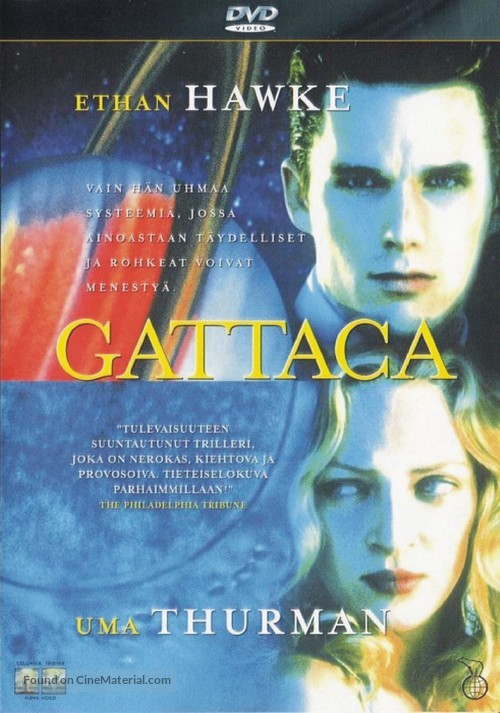 Gattaca - Finnish Movie Cover