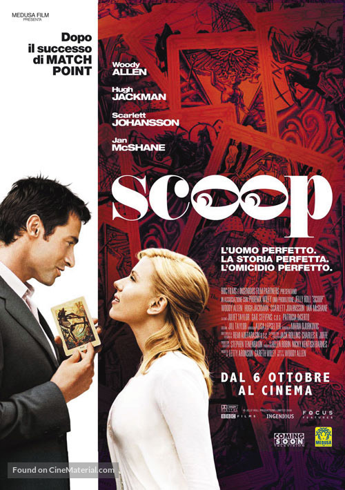 Scoop - Italian Movie Poster